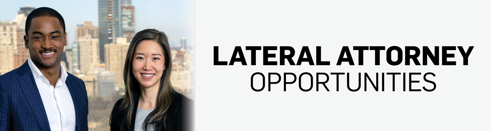 Lateral Attorney Opportunities